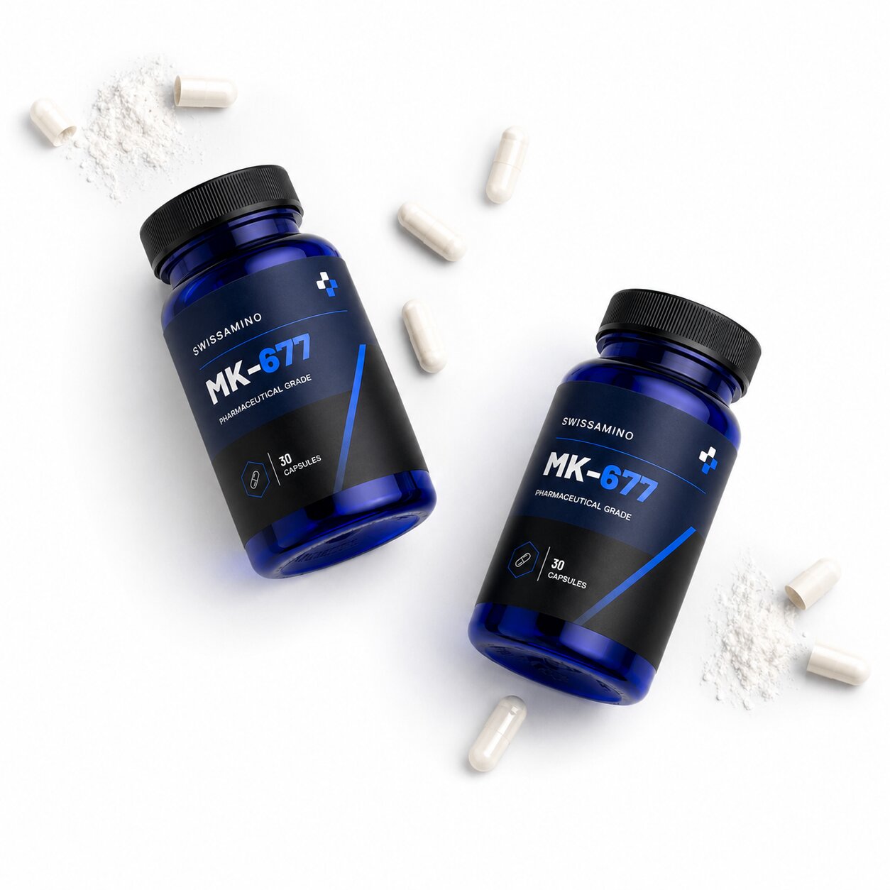 SwissAmino MK-677 Series bottles